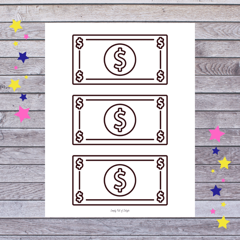 Free Printable Classroom Money Template Fillable Form 2024