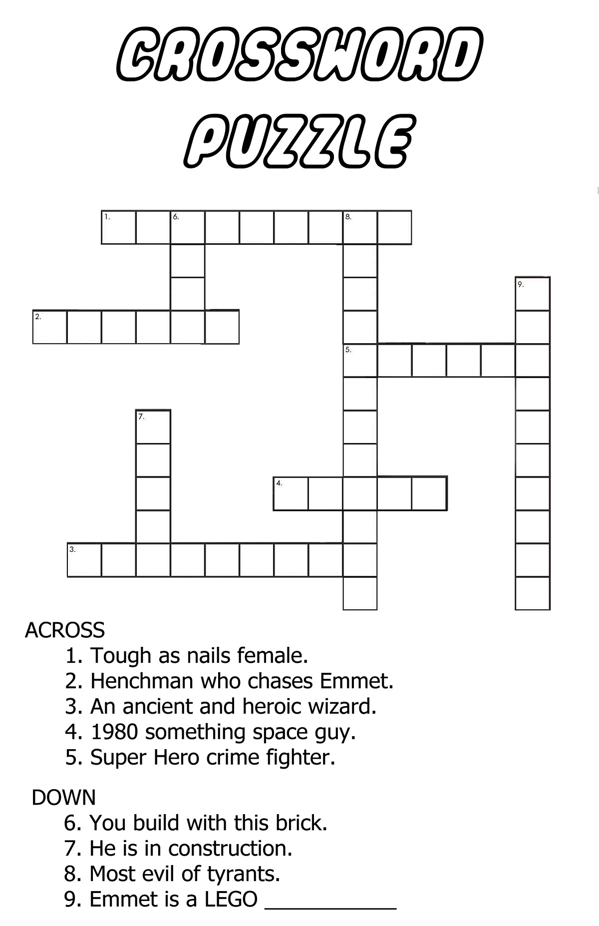 Fun Crossword Puzzles Printable Elmo Coloring Sheets Fun Crossword Puzzles Printable Elmo Coloring Sheets