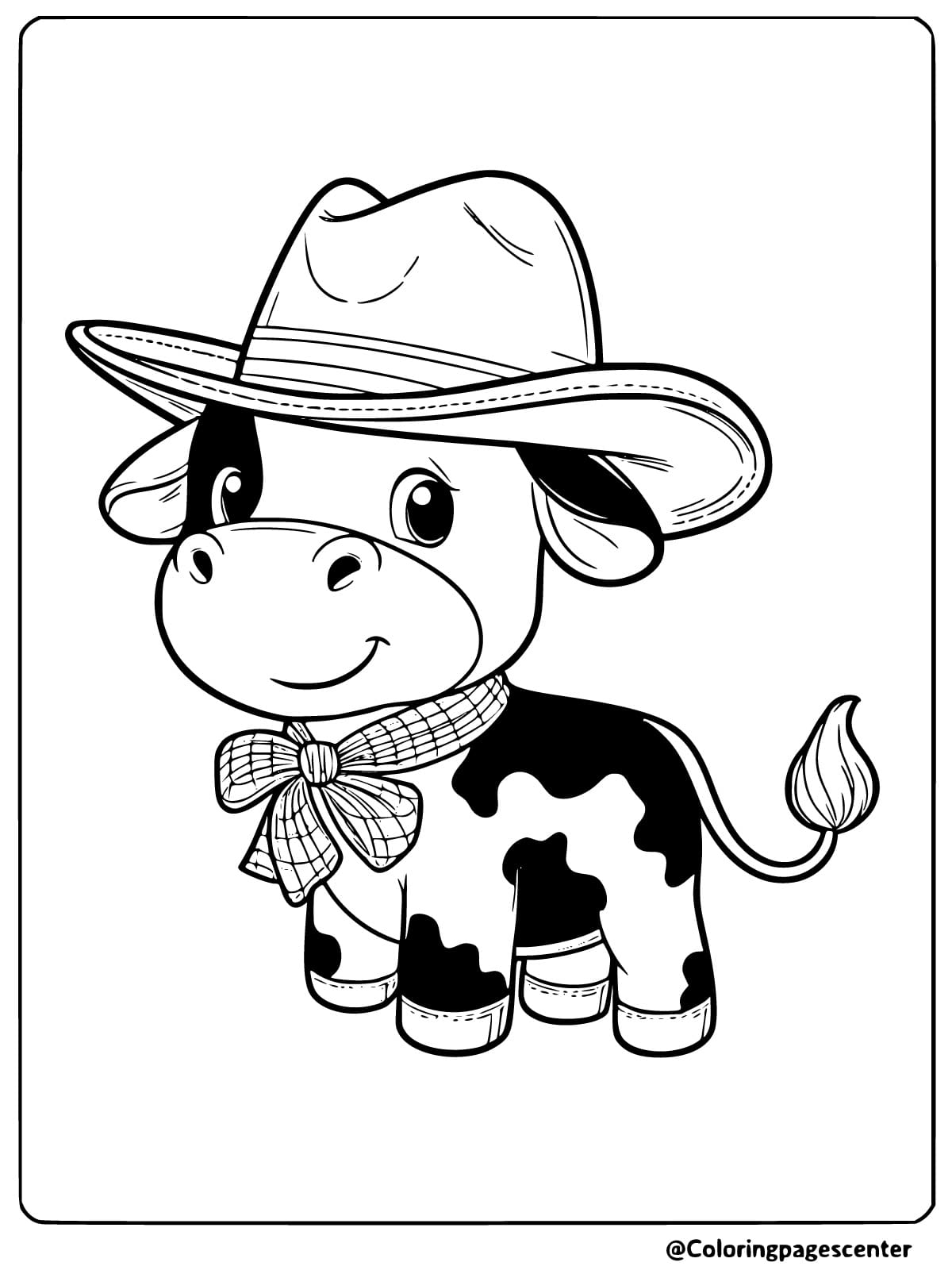 100 Cow Coloring Pages Free Printable PDFs
