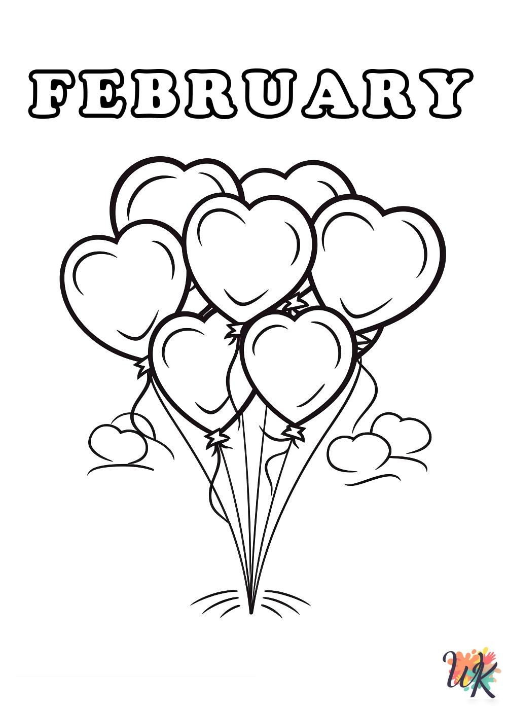 15 February Coloring Pages For Kids ColoringPagesWK
