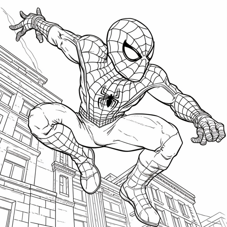 17 Spider Man Coloring Pages TheToyZone