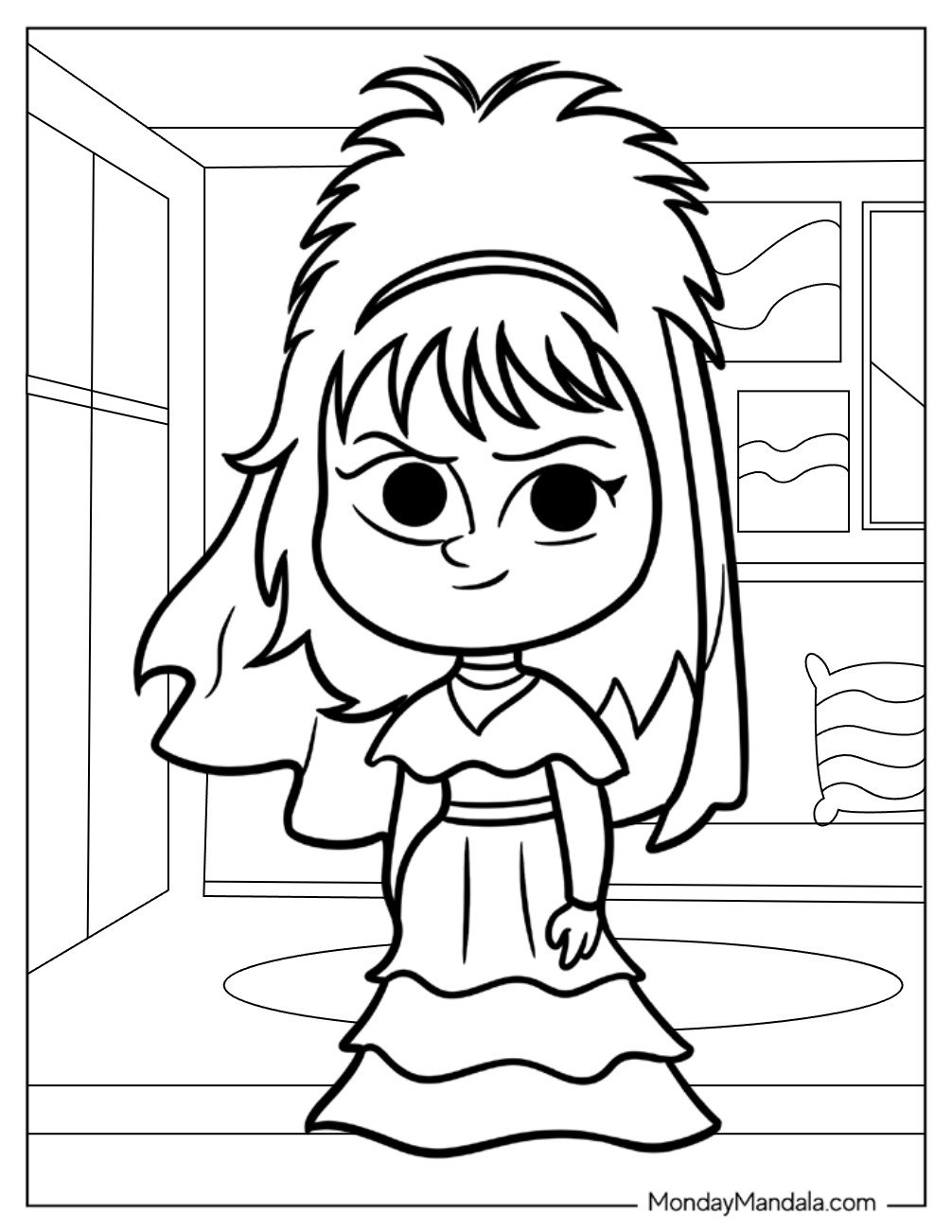 20 Beetlejuice Coloring Pages Free PDF Printables 
