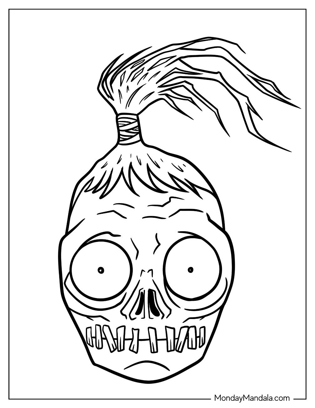 20 Beetlejuice Coloring Pages Free PDF Printables Cute Halloween