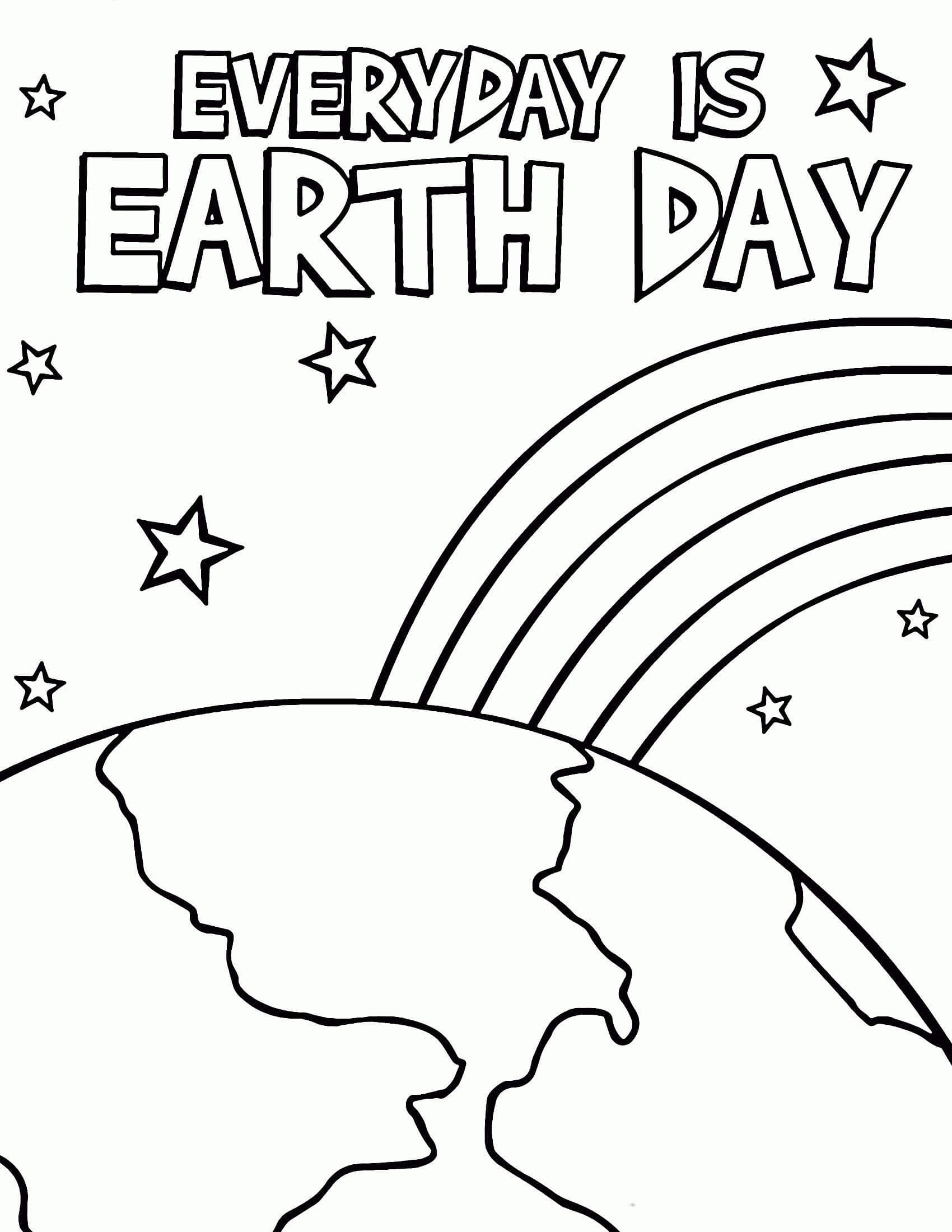 21 Printable Earth Day Coloring Pages Holiday Vault