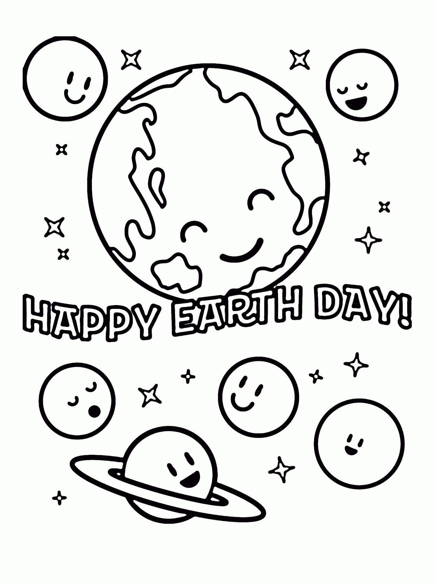 21 Printable Earth Day Coloring Pages Holiday Vault