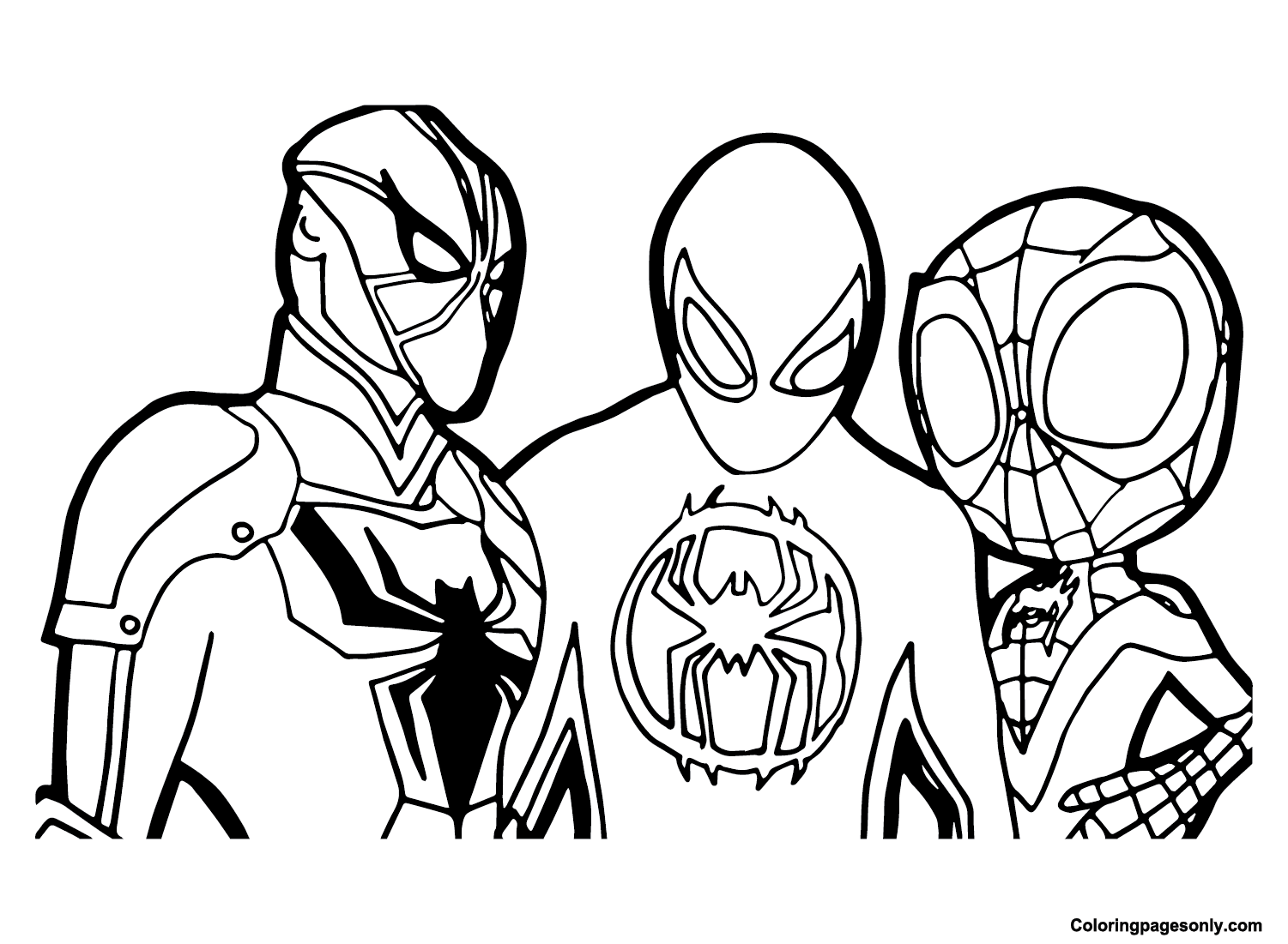 32 Fun And Creative Spidey Coloring Pages For Kids
