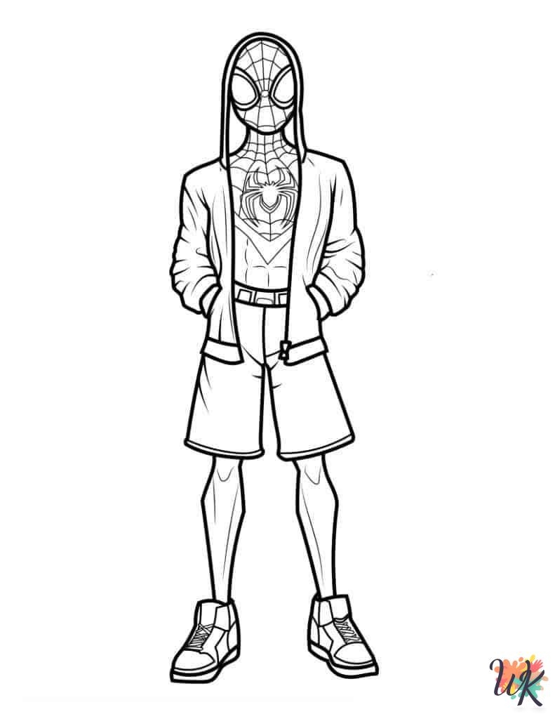 33 Miles Morales Coloring Pages Free Printable Sheets