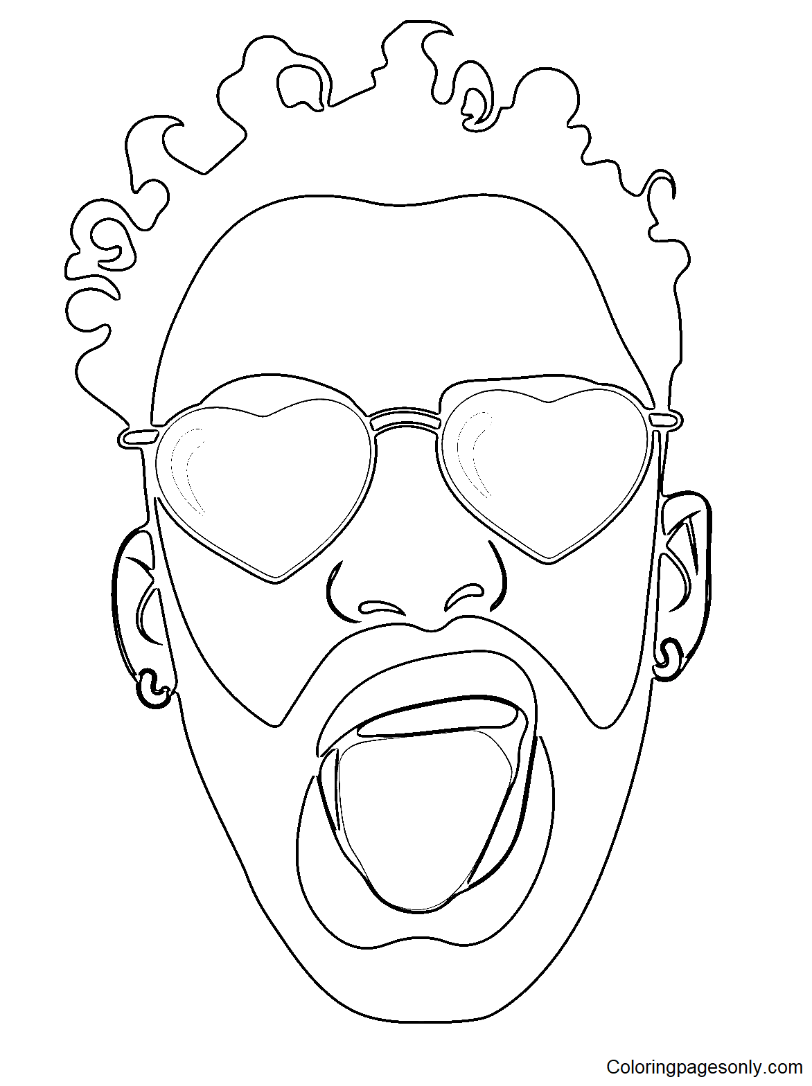 36 Bad Bunny Coloring Pages Free Printable For Kids And Adults