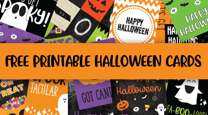 40 Free Printable Halloween Cards Printabulls