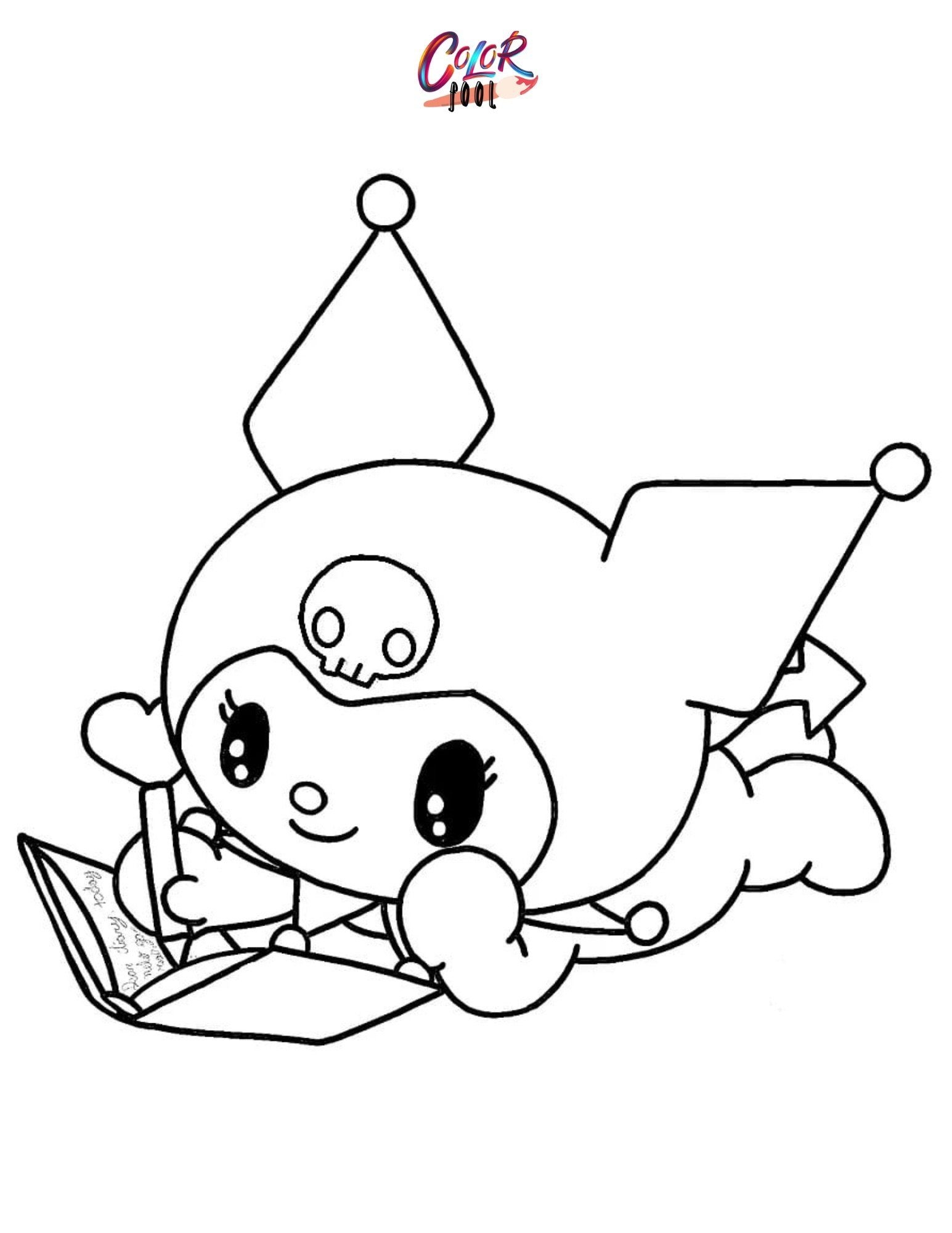 50 Kuromi Coloring Pages Fun For All Ages Hello Kitty Colouring 