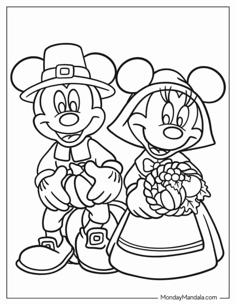 50 Thanksgiving Coloring Pages Free PDF Printables Coloring Pages 