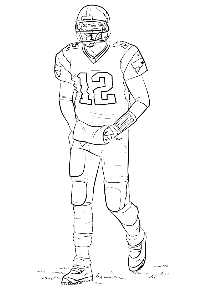 51 Football Coloring Pages ColoringPagesOnly