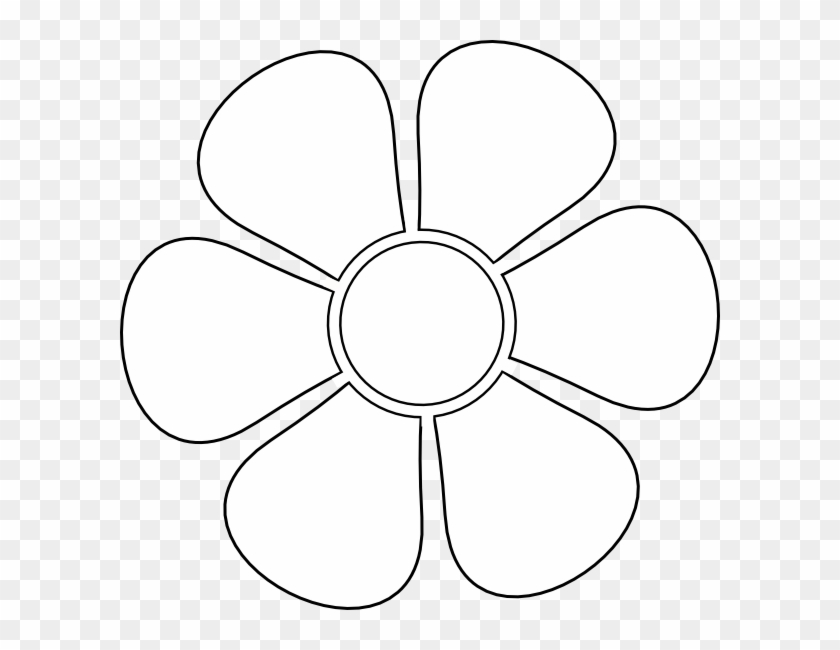6 Petal Flower Template Free Printable Get What You Need