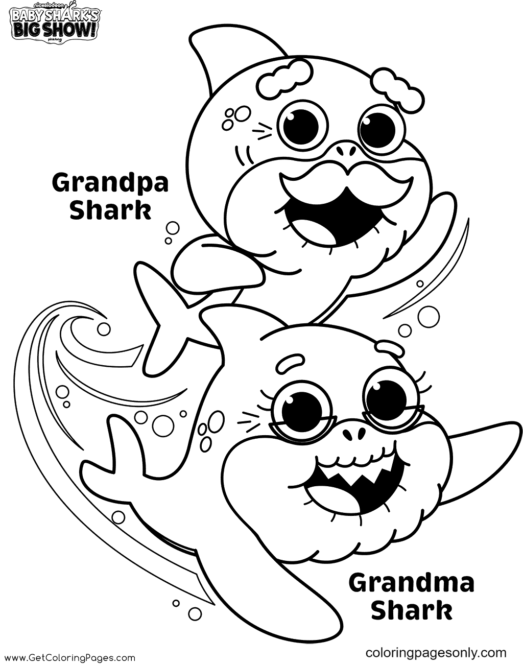 63 Baby Shark Coloring Pages ColoringPagesOnly