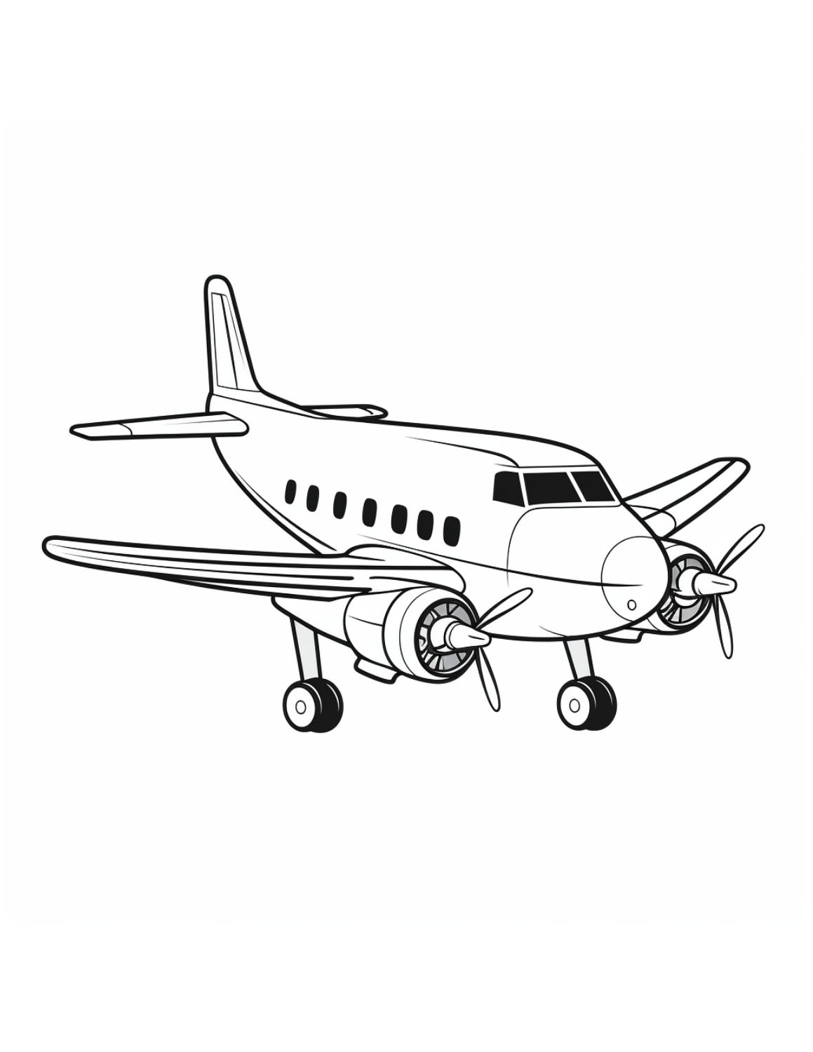 Airplane Coloring Pages 16 Free Printable Sheets Skip To My Lou