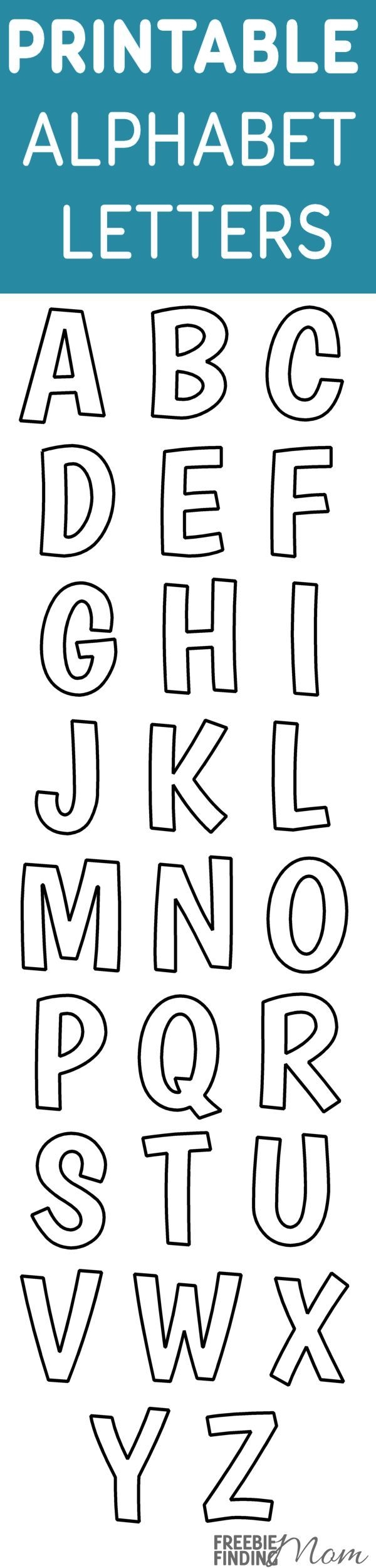 Alphabet Templates Free Printable