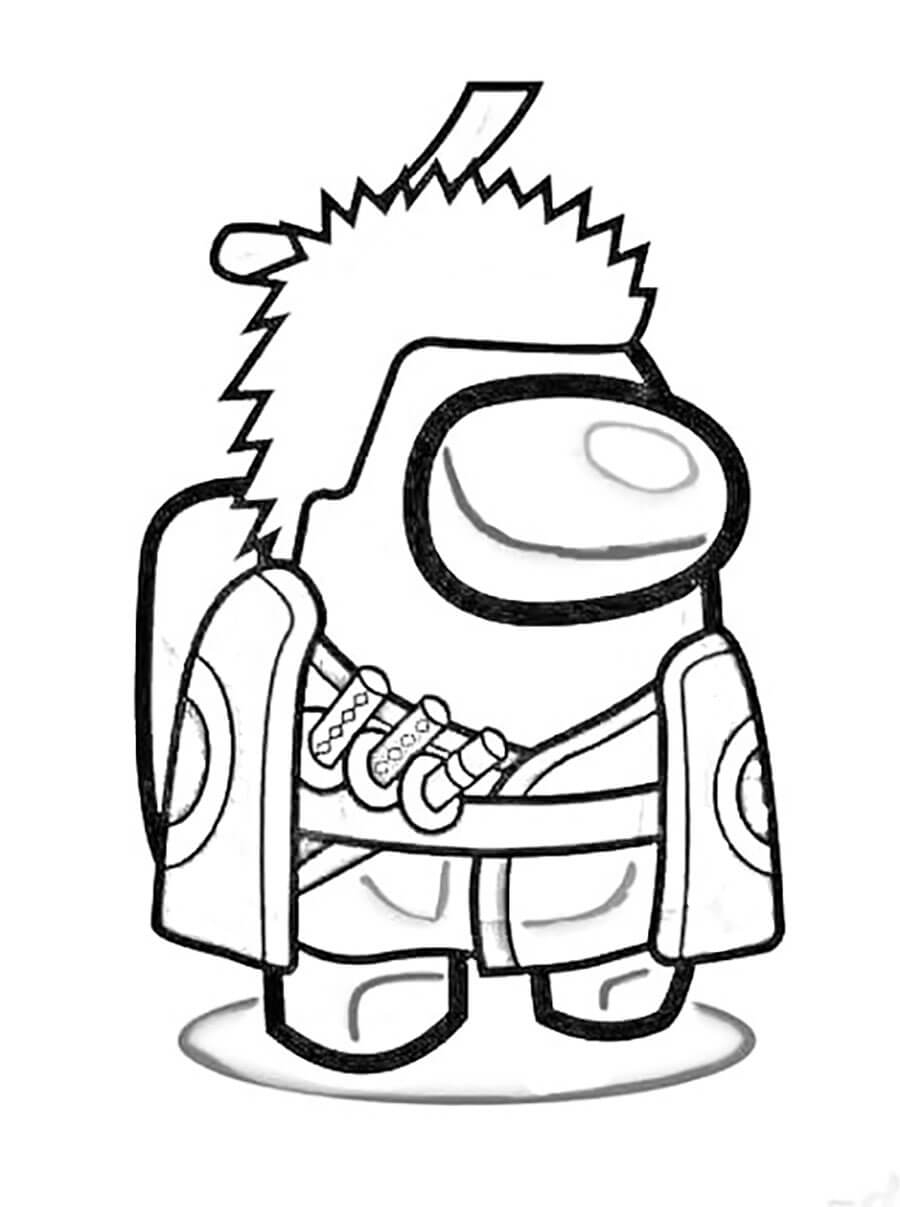 Among Us Coloring Page