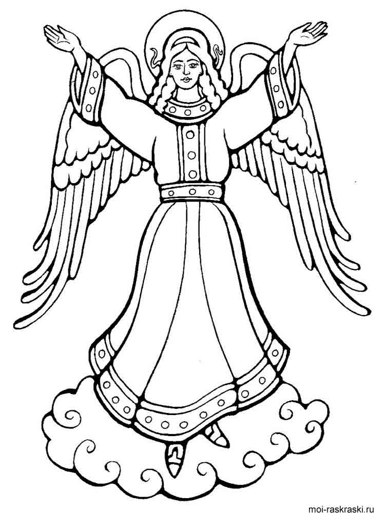 Angel Coloring Pages
