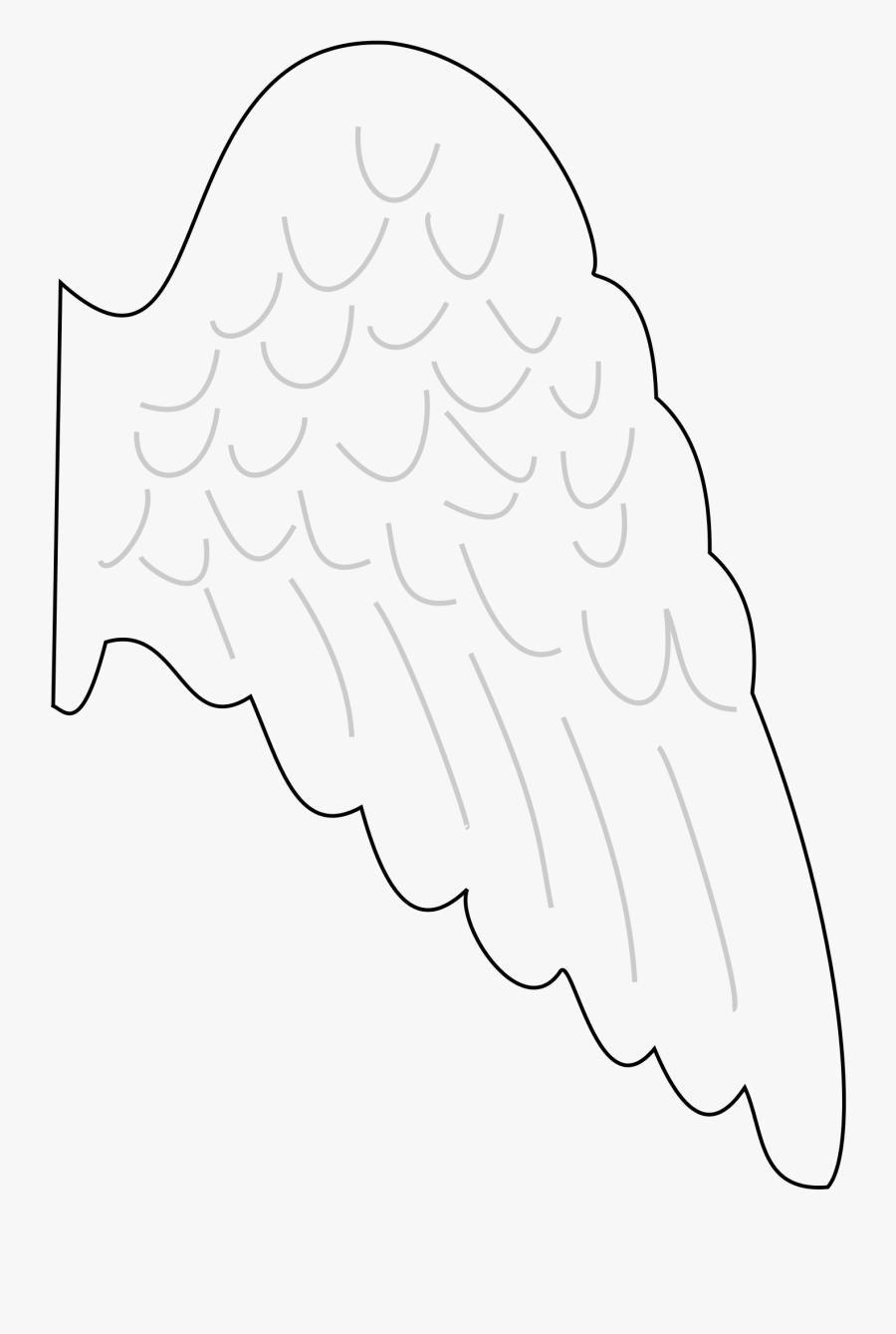 Angel Wings Template Printable Free Printable Word Searches