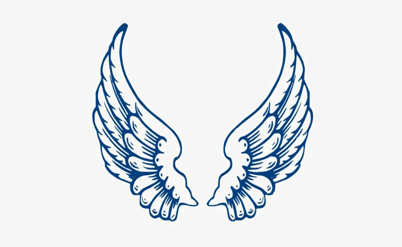 Angel Wings Template Printable Free Printable Word Searches