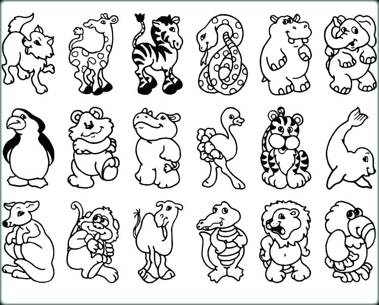 Animal Coloring Pages Best Coloring Pages For Kids
