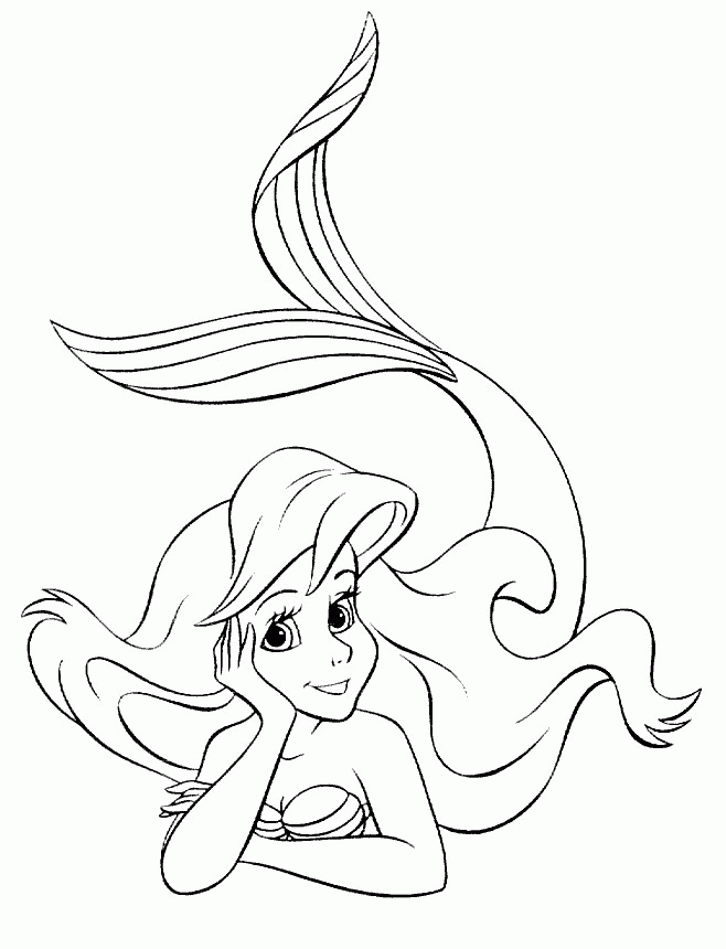 Ariel Coloring Pages Best Coloring Pages For Kids