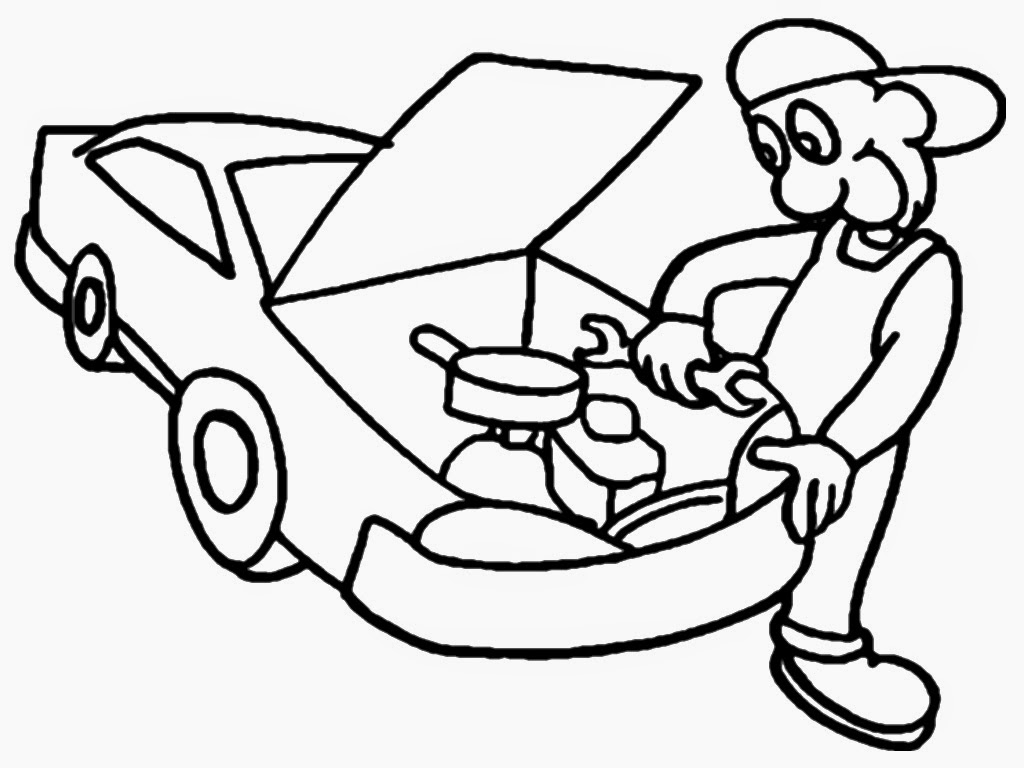 Auto Coloring Pages At GetColorings Free Printable Colorings 