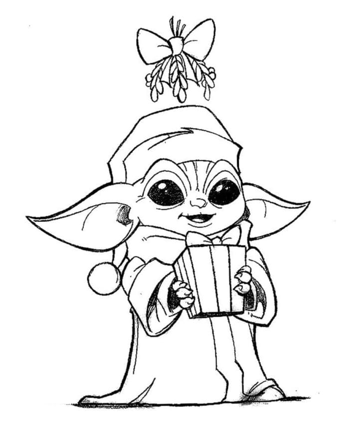 Baby Yoda 7 Coloring Page Free Printable Coloring Pages For Kids