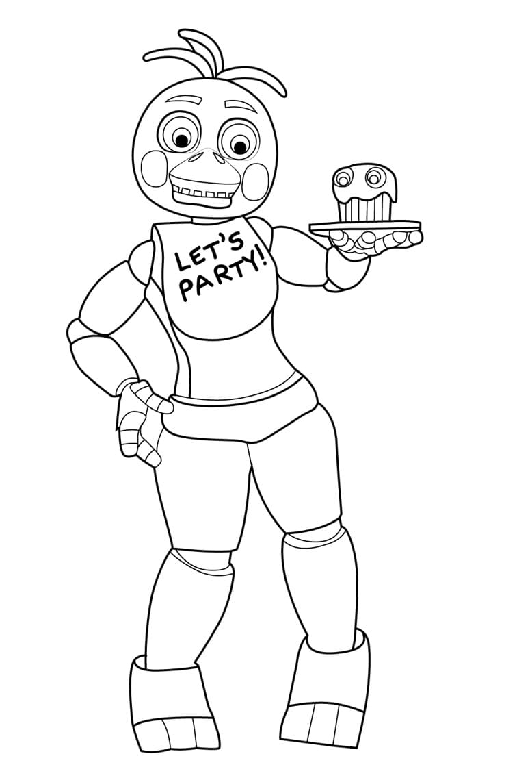 Band FNAF Coloring Page Free Printable Coloring Pages For Kids
