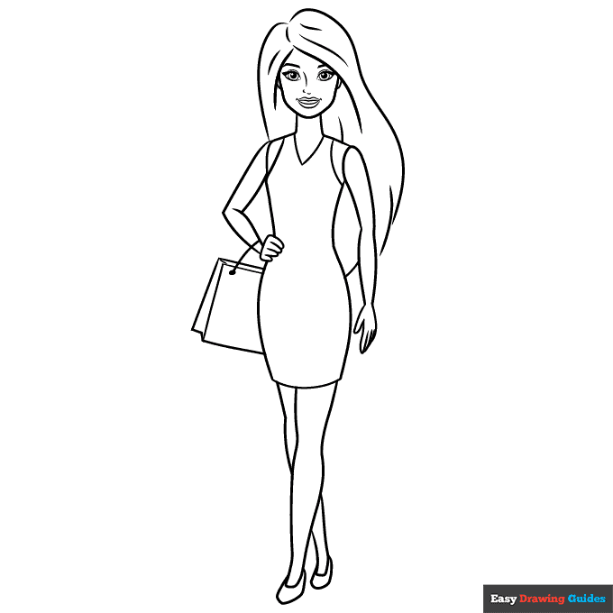 Barbie Doll Pictures For Coloring Infoupdate