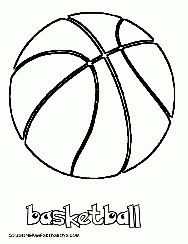 Basketball Coloring Pages Printable Coloring Home