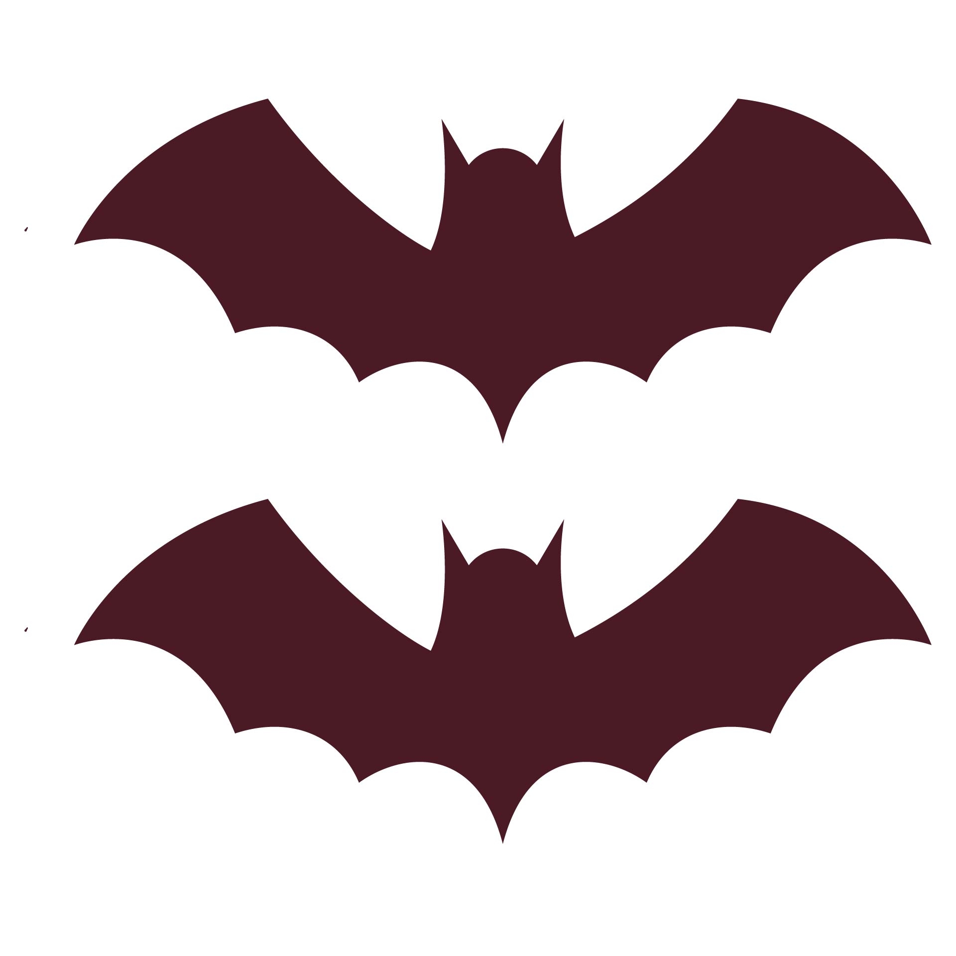 Bat Template 11 Free PDF Printables Printablee