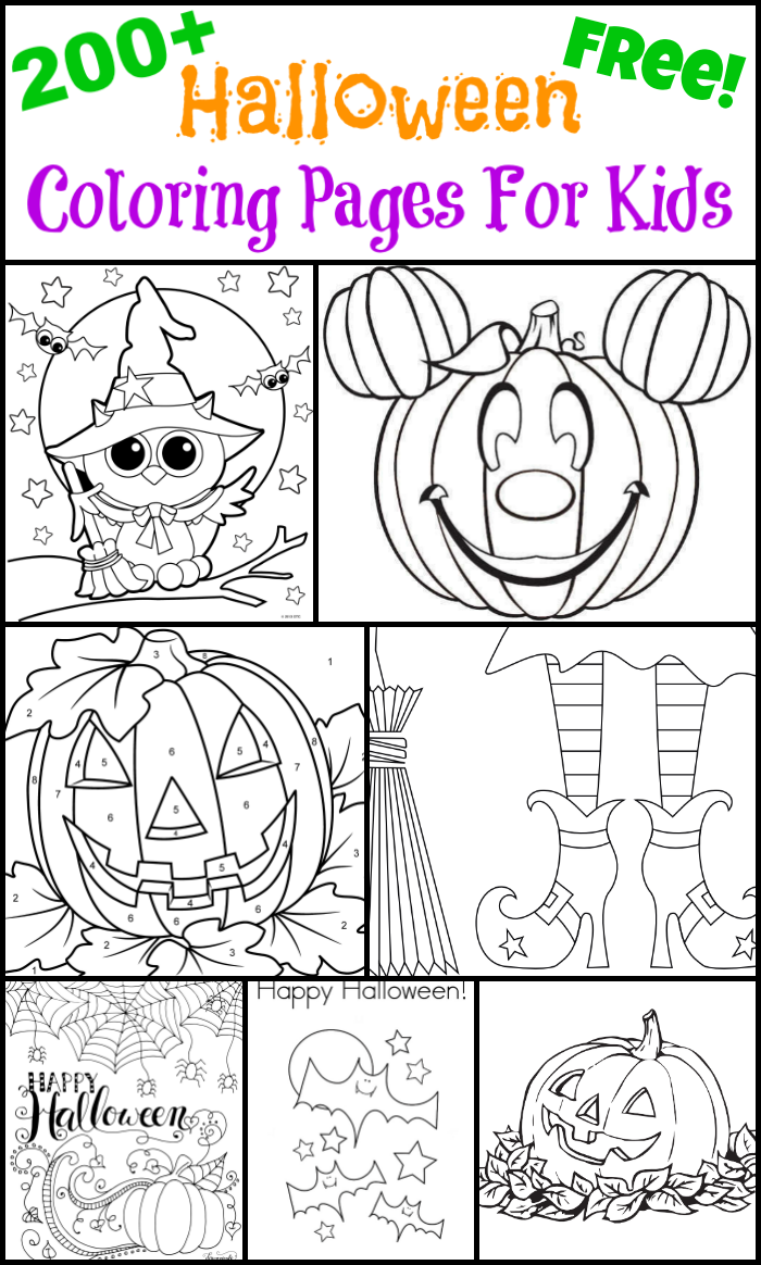 Best Halloween Coloring Book Pages Ideas Halloween Coloring My XXX 