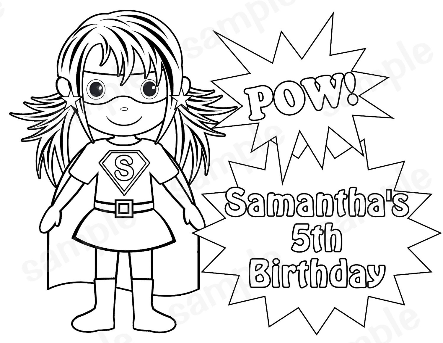 Best Superhero Coloring Pages Printable