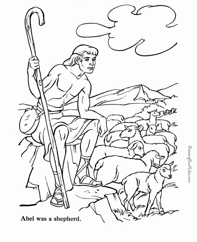 Bible Characters Coloring Pages Coloring Home