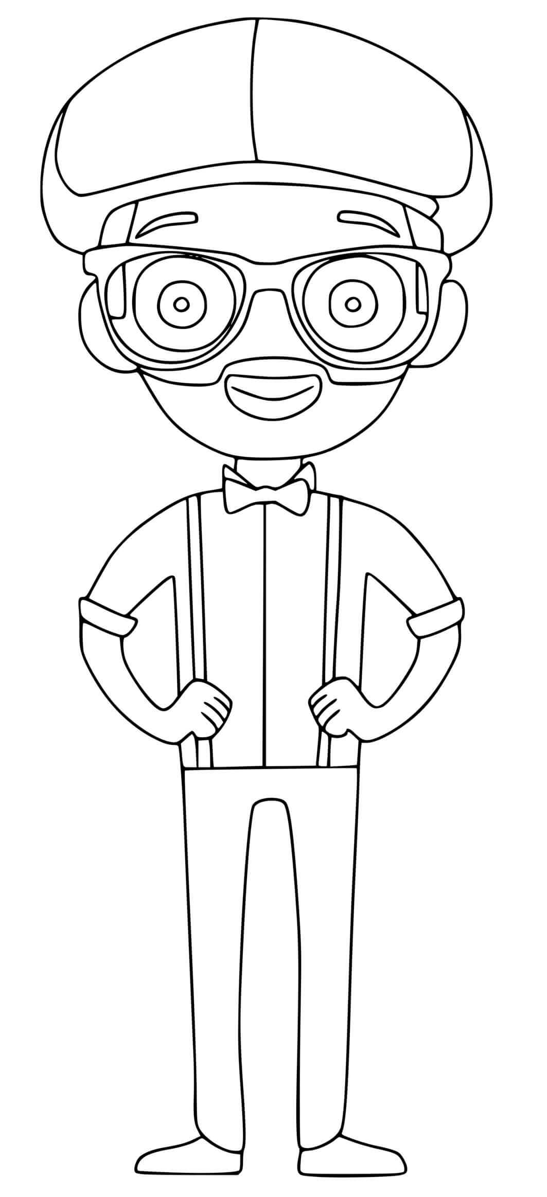 Blippi Coloring Pages Coloring Cool