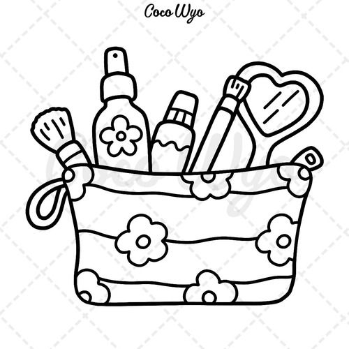 Book Glow Cosmetics Wyo Coco 53 779 Cool Coloring Pages 