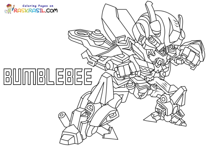 Bumblebee Coloring Pages