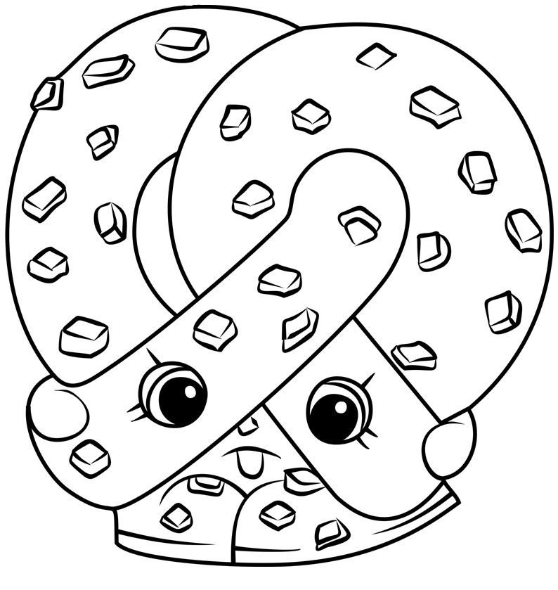 CANDY KISSES Shopkin Coloring Page Free Printable Coloring Pages For Kids