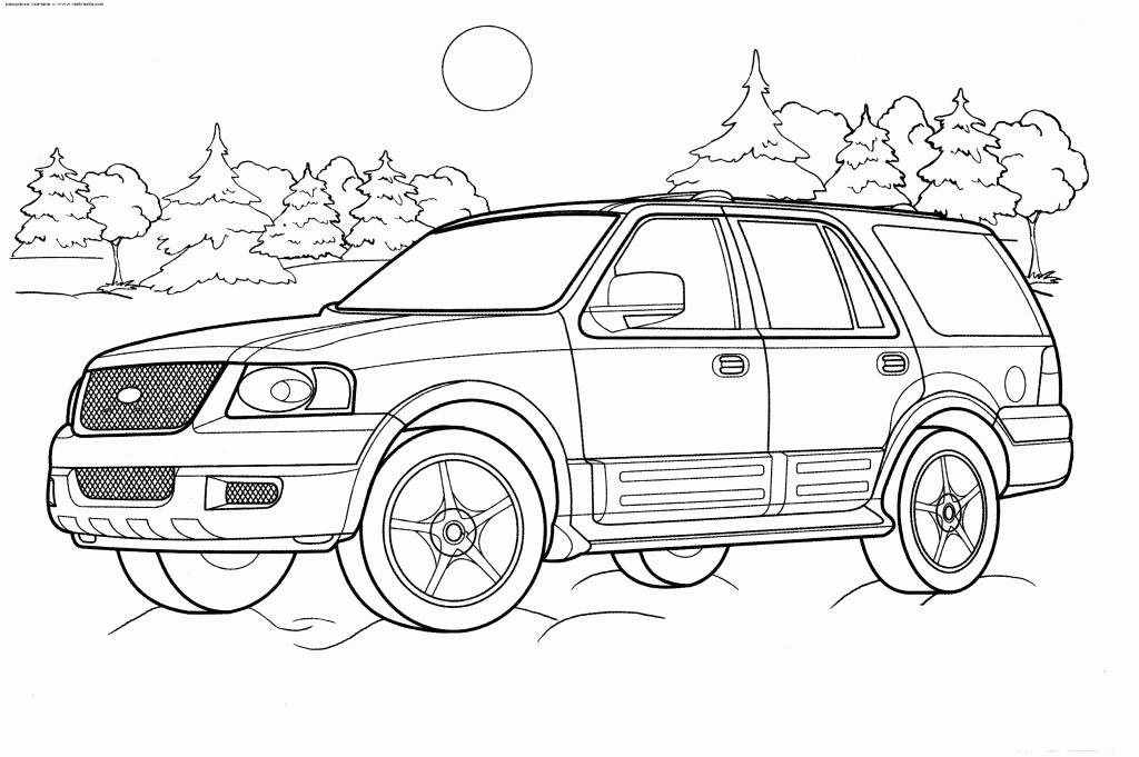 Car Coloring Pages Printable Coloring Pages FREE