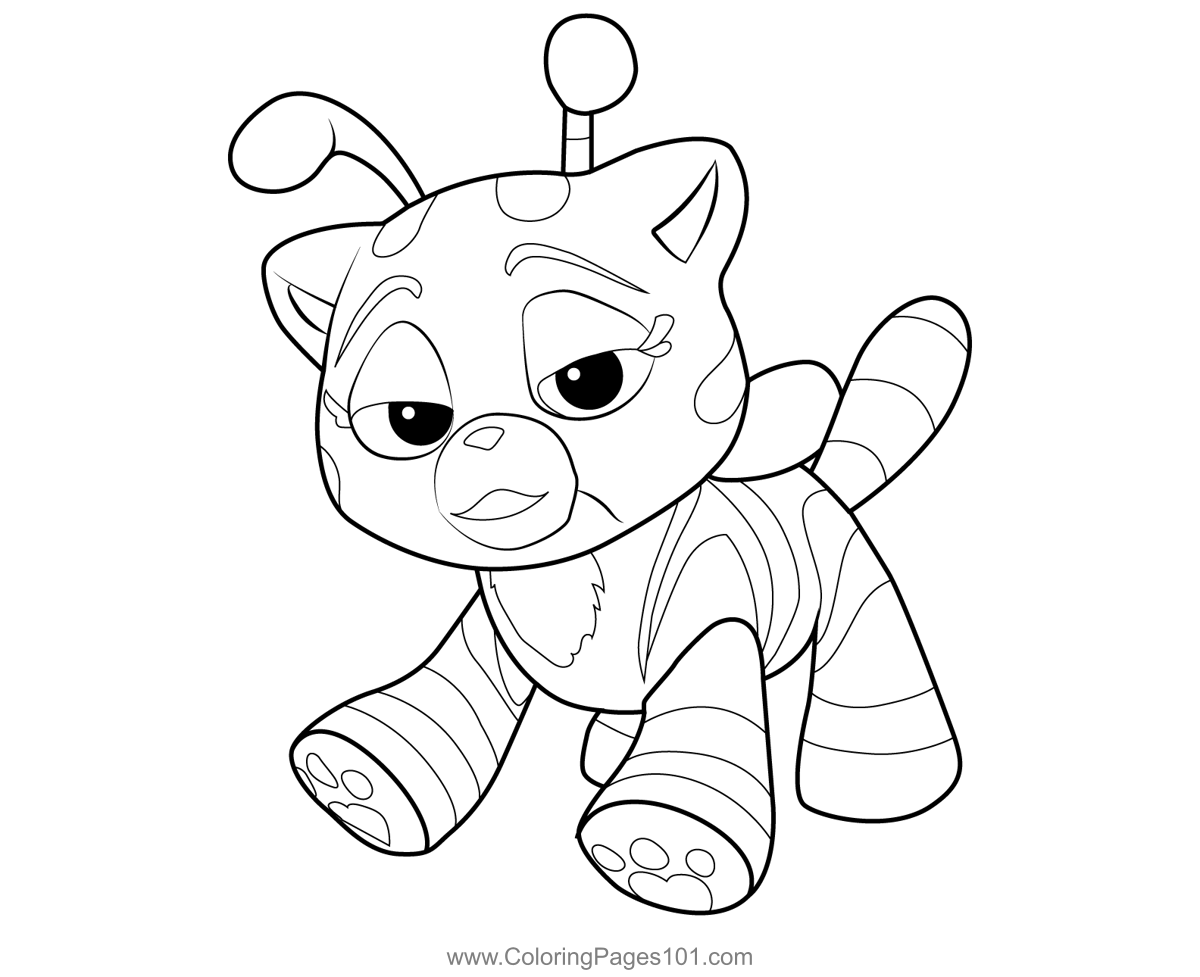 Cat Bee Poppy Playtime Coloring Page For Kids Free Poppy Playtime