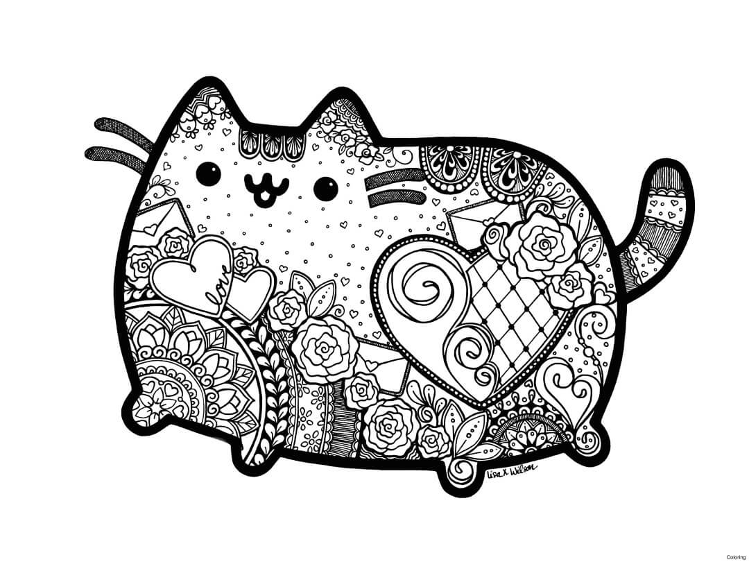 Cat Coloring Pages Printable Coloring Pages FREE