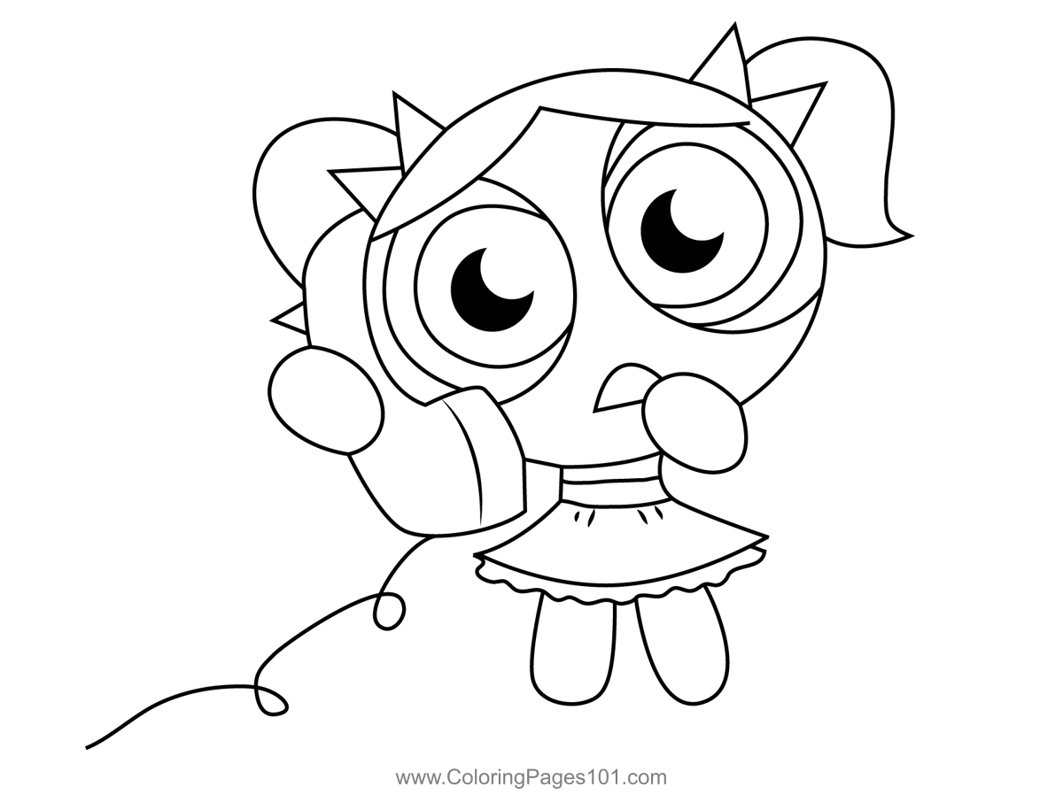 Charming Powerpuff Girls Coloring Page For Kids Free The Powerpuff 