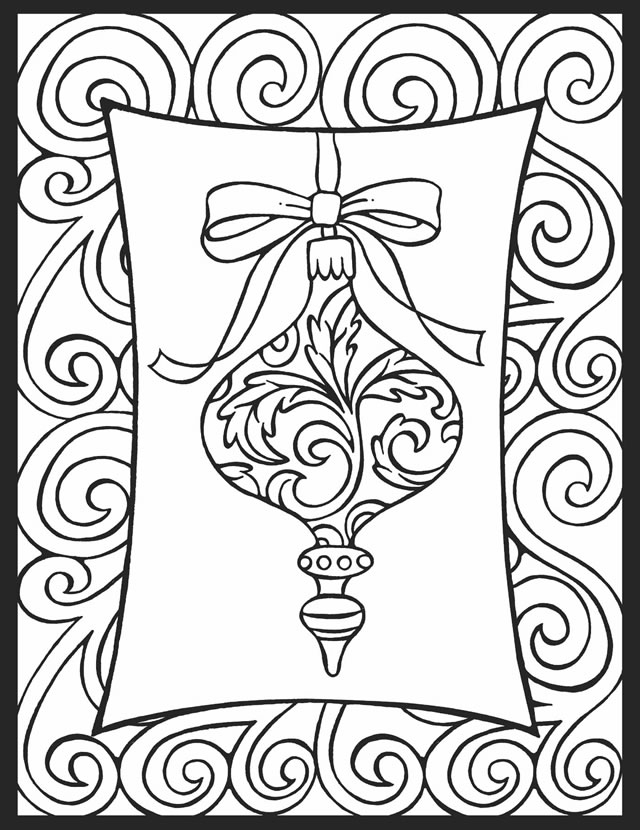 Christmas Coloring Pages For Adults Best Coloring Pages For Kids
