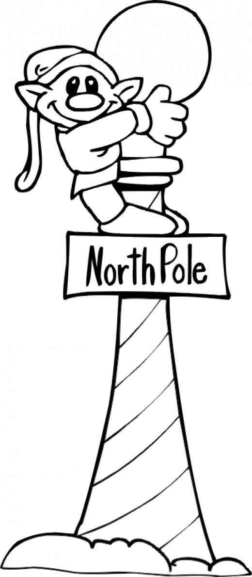 Christmas Elf Coloring Pages Printable Coloring Pages FREE