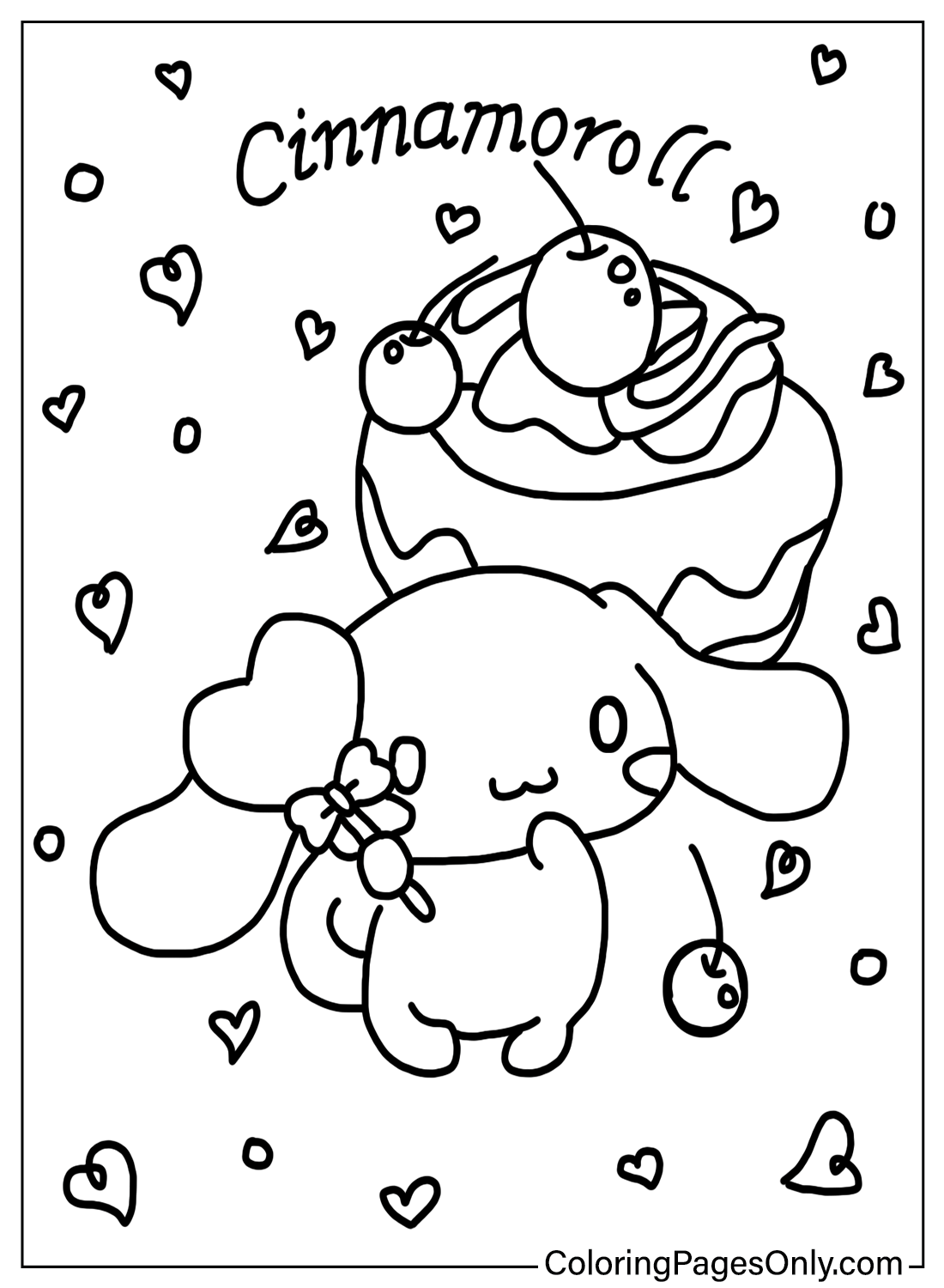 Cinnamoroll Coloring Pages Cinnamoroll Coloring Pages StadionGucker de