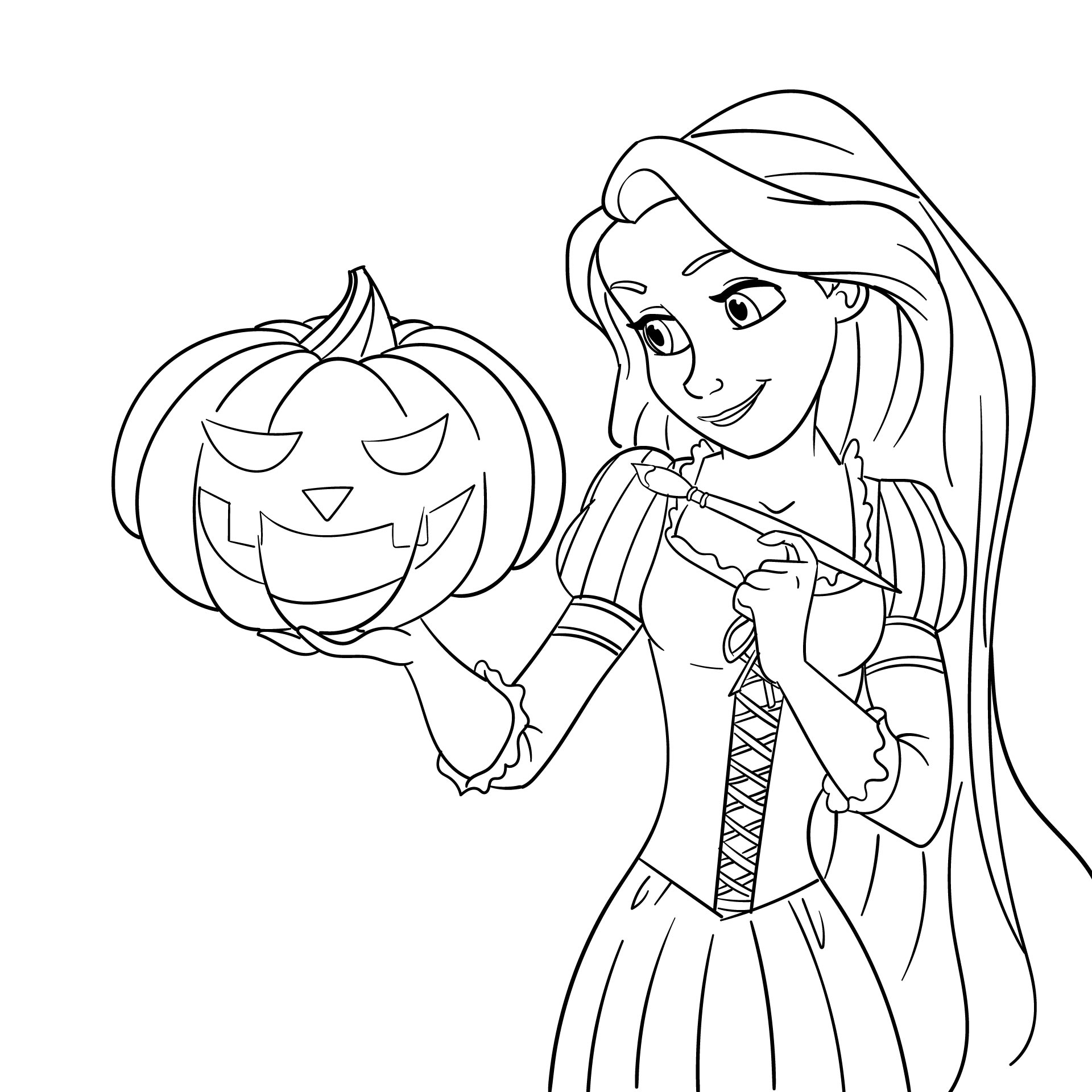 Collection Of Disney Halloween Coloring Pages Free Printable