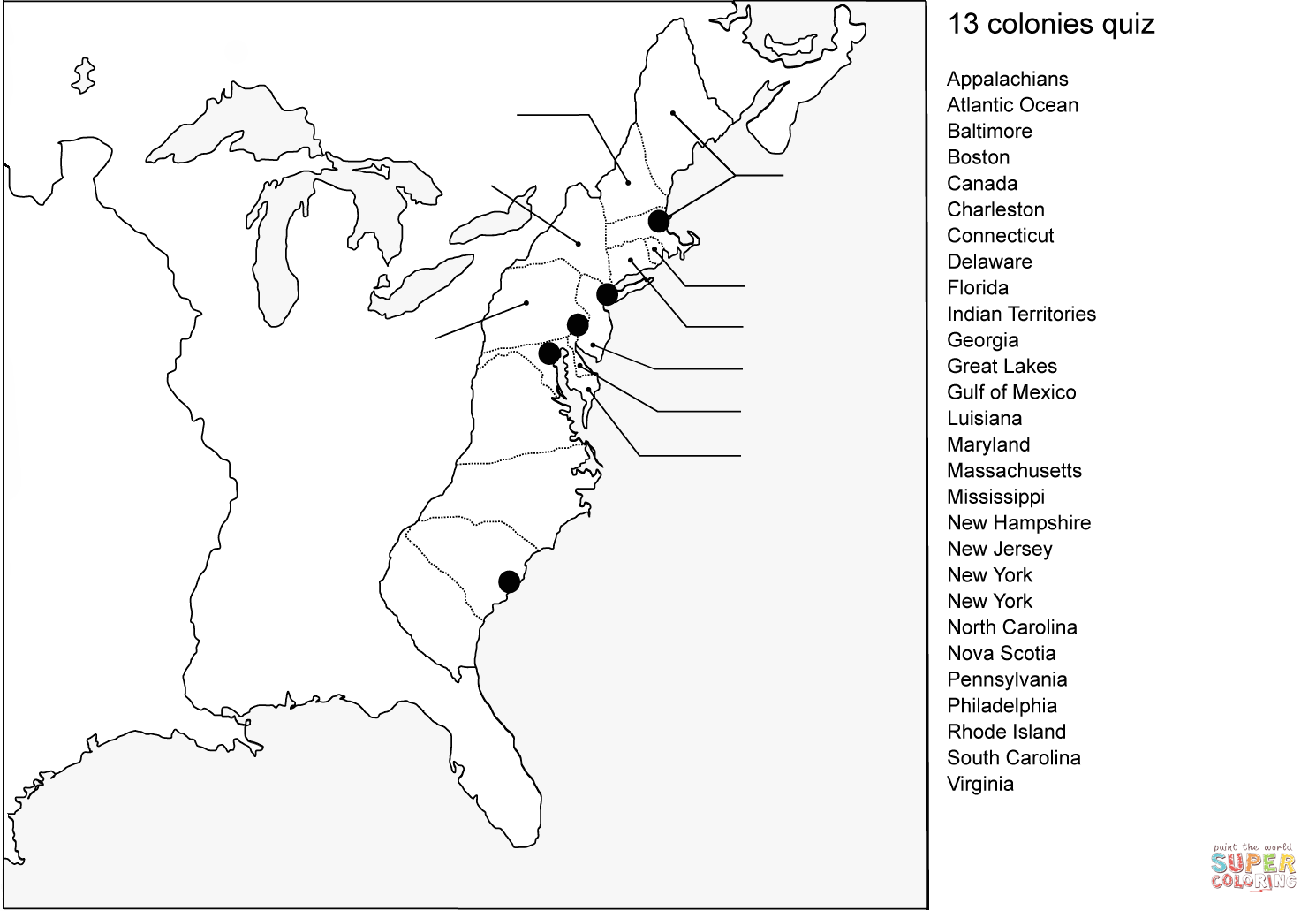 Colonial Life Coloring Pages Coloring Home