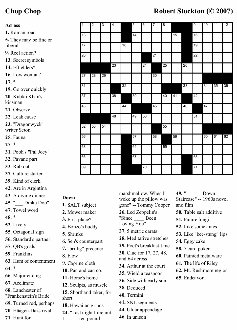 Coloring Coloring Easy Printable Crossword Puzzles Large Print Free