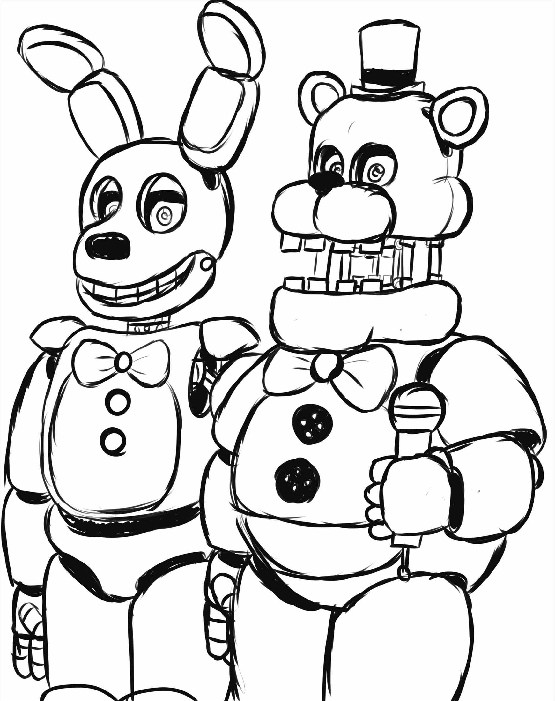 Coloring Five Nights At Freddy 39 s Coloring Pages Printable Five Nights 